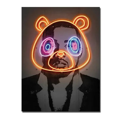 Rap Neon Posters