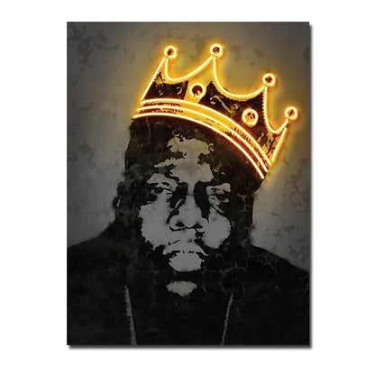 Rap Neon Posters